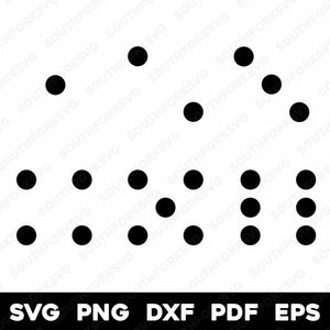 Zeszijdige dobbelstenen | svg png dxf eps pdf | vector grafisch ontwerp gesneden print dye sub laser graveren digitale bestanden commercieel gebruik