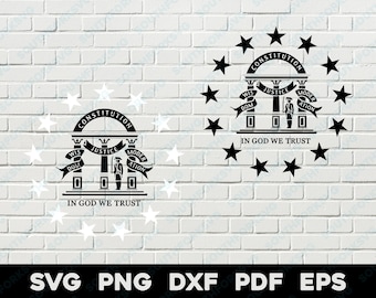 Georgia State Flag svg png dxf eps pdf vector graphic design digital file U.S. 50 State Flags USA America United States Flags