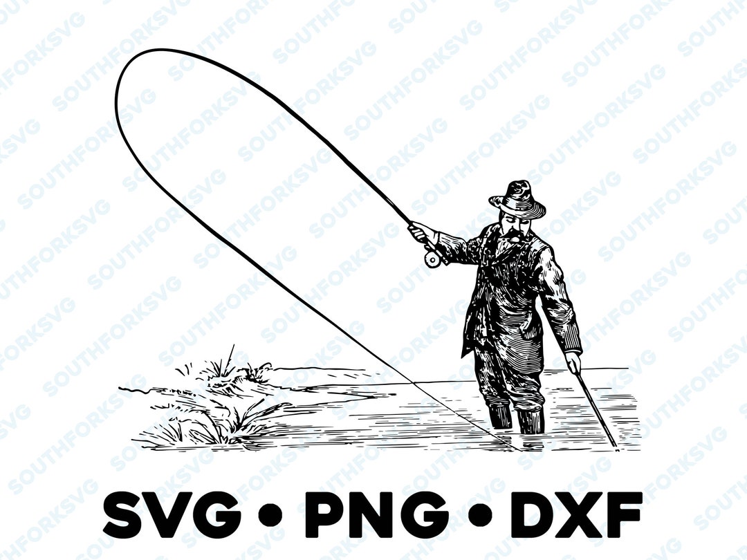 フライフィッシャーマンランディングトラウトSVG PNG  DXFベクターグラフィックデザインカットファイルシルエットフライフィッシングハエ魚ルアーロッドトラウトサーモンバス - Etsy 日本, image size:1080x810