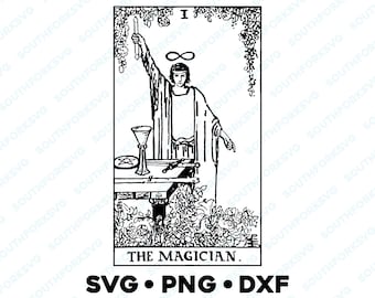 マジシャン タロット カード 大アルカナ ライダー ウェイト デッキ SVG