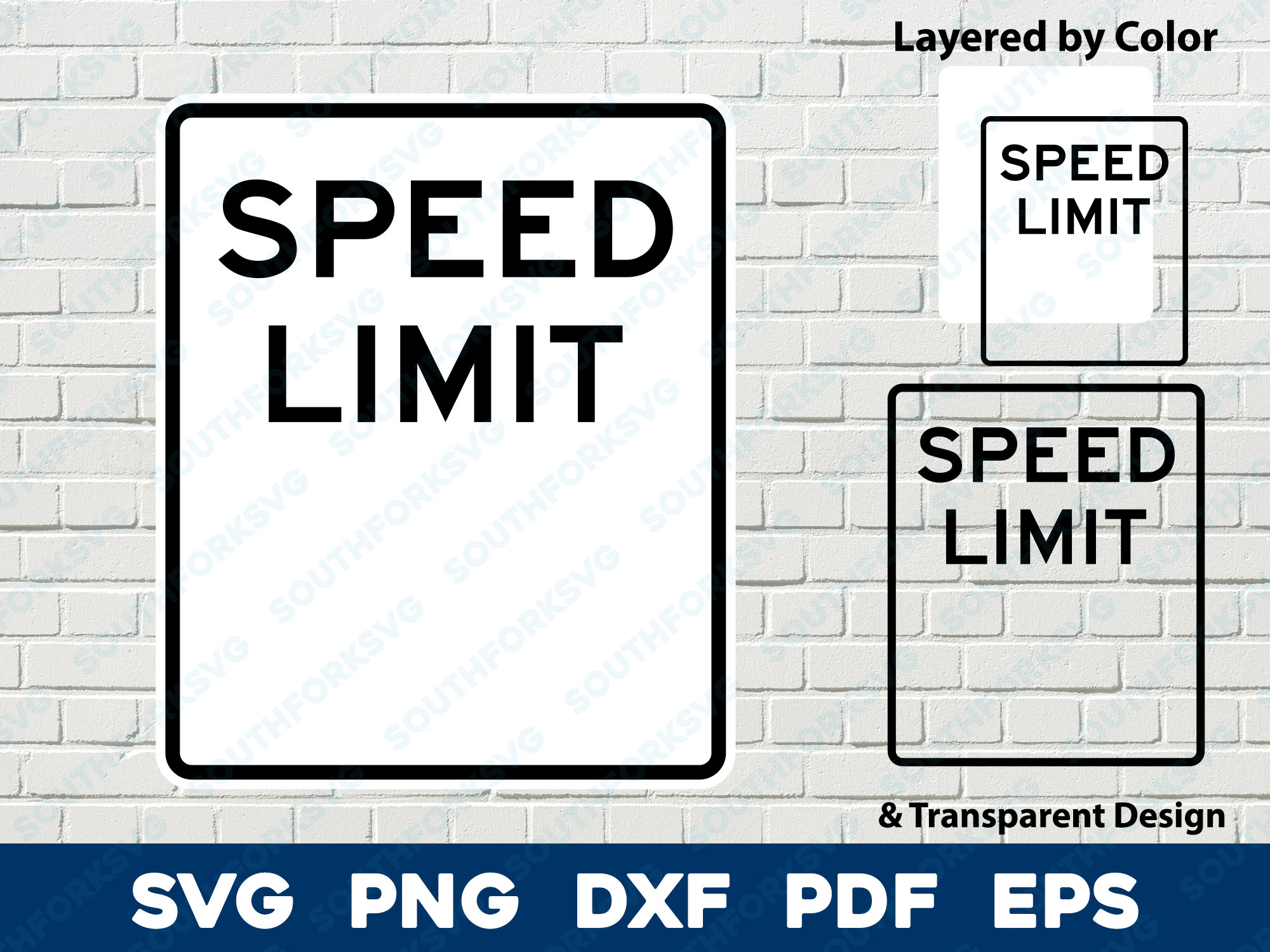 Blank Speed Limit Sign Logo Symbol Svg Png Dxf Eps Pdf Layered - Etsy