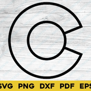 Drapeau de l'État du Colorado C contour transparent | svg png dxf eps pdf | Conception graphique vectorielle découpée, impression, colorant, sous-gravure laser, fichiers numériques cnc