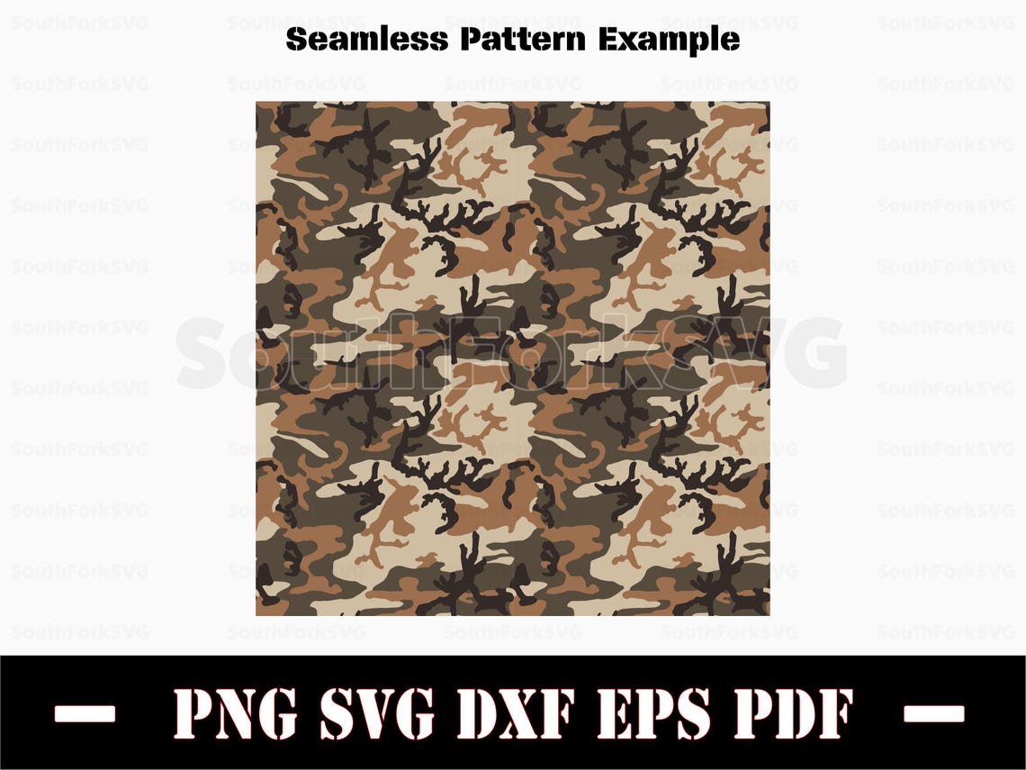 Splitter Camo Vector Camo Seamless Pattern Block Bundle Svg Png Dxf Eps Pdf | Vector Graphic ...