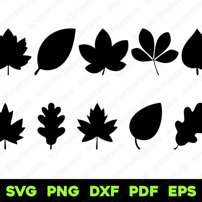 Leaf Design Dxf File Laser Cuts Leaf - Etsy