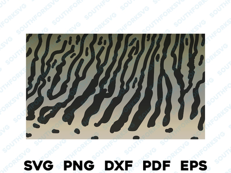 Musky Skin Pattern svg png dxf eps pdf Muskie muskellunge Pike Pickerel trout bass pike crappie fly fishing design vector fishing hunting image 1