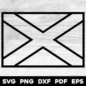Contour transparent du drapeau de l'état de l'Alabama | svg png dxf eps pdf | Conception graphique vectorielle découpée, impression, teinture, sous, gravure laser, fichiers numériques
