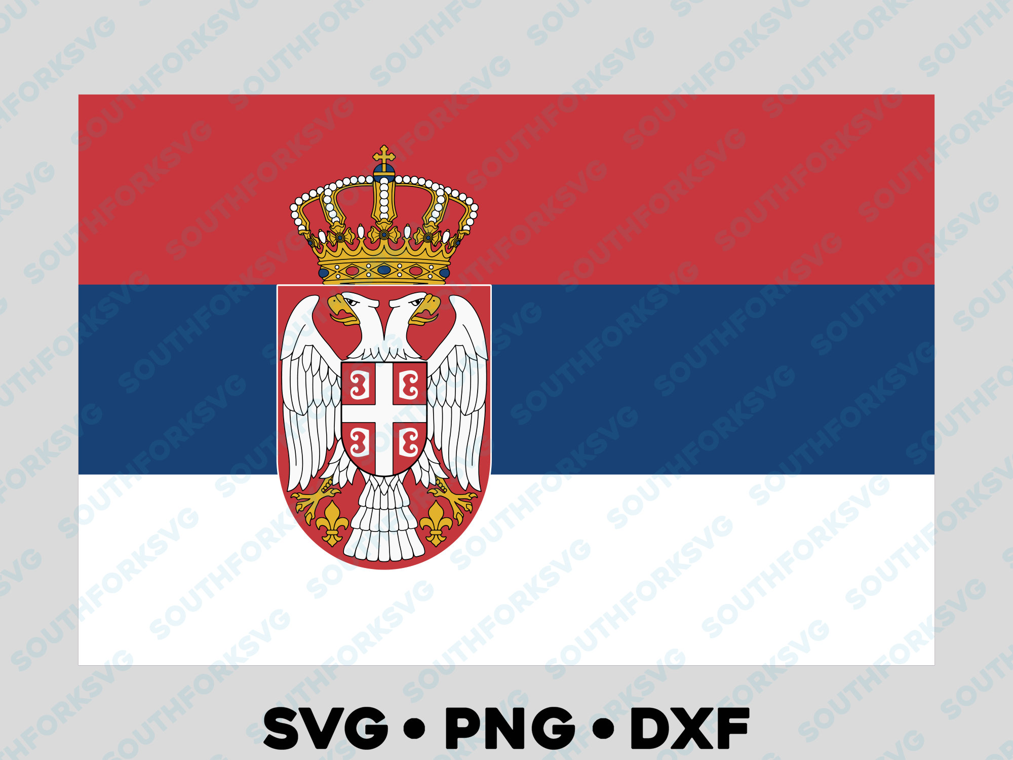 Serbia Bandera Nacional del País svg png dxf en capas por color vector  diseño gráfico archivo digital Naciones Unidas bandera de viaje mundial  Europa, image size:2000x1500