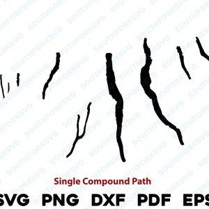 Finger Lakes New York One zusammengesetzter Pfad, Landkarte, Form, Silhouette svg png dxf pdf eps Vektorgrafik
