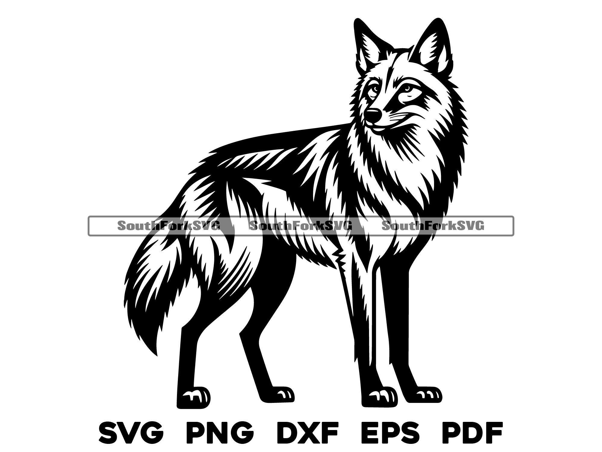Howling Coyote Svg - Etsy, image size:2000x1500