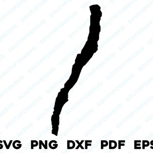 Canandaigua Finger Lakes New York carte forme Silhouette contour svg png dxf pdf eps conception graphique vectorielle coupe gravure fichier laser colorant sub