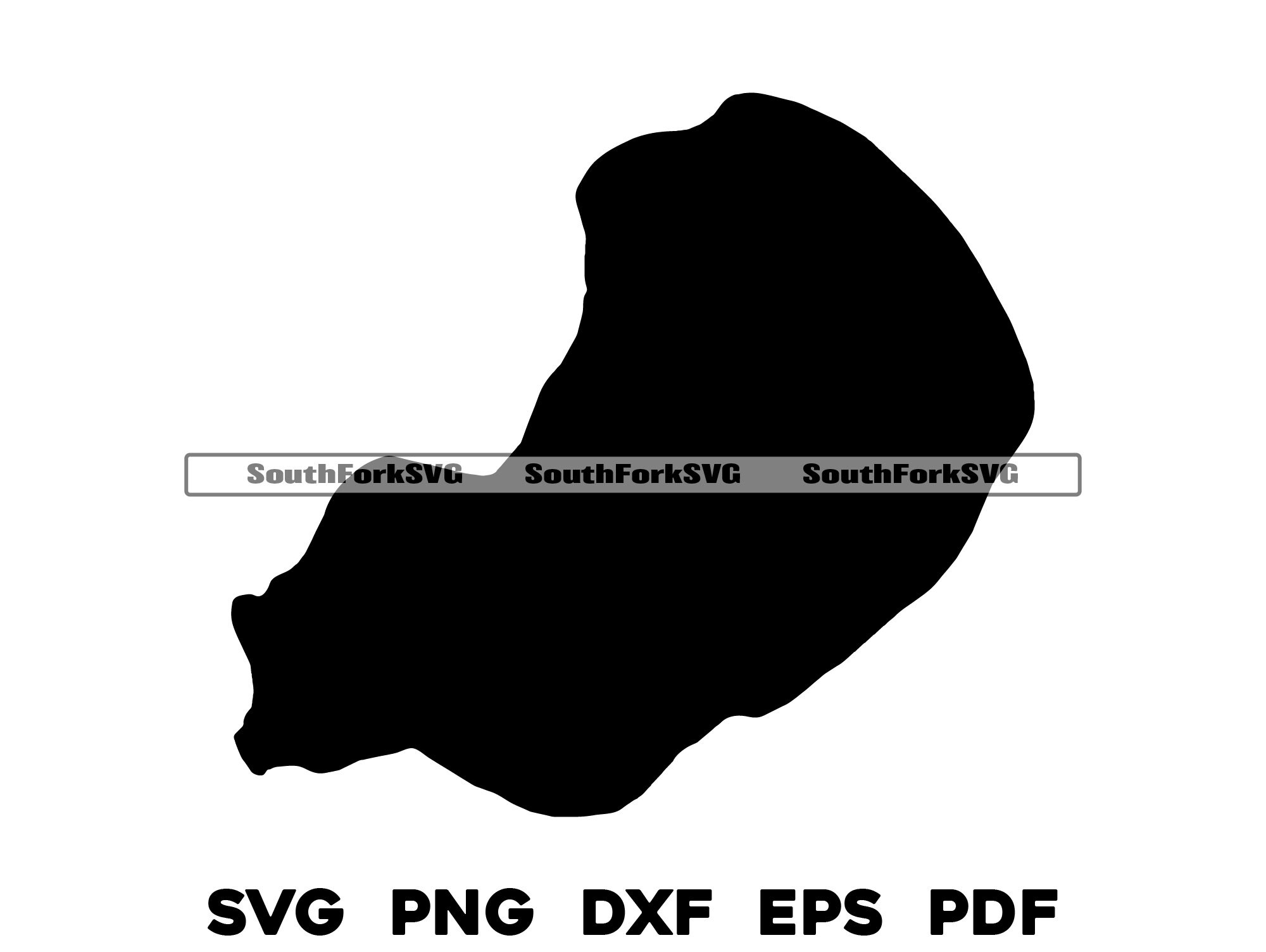 Klinger Lake Michigan Map Shape Silhouette Svg Png Dxf Pdf Eps Vector
