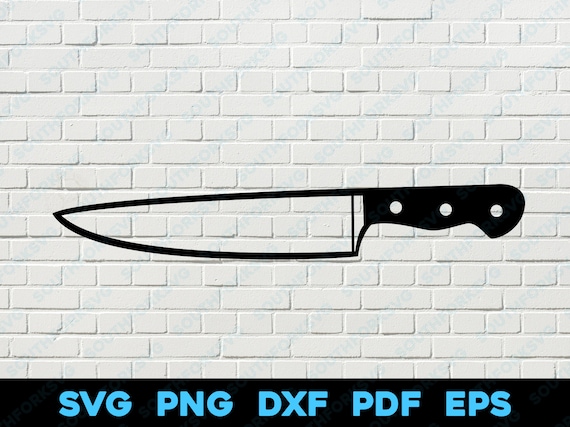 Chefs Knife Svg Png Dxf Pdf Eps Cut File Clip Art Vector Graphic Image  Transparent Cook Chef Kitchen Food Cafe Simple Food Icon -  Canada