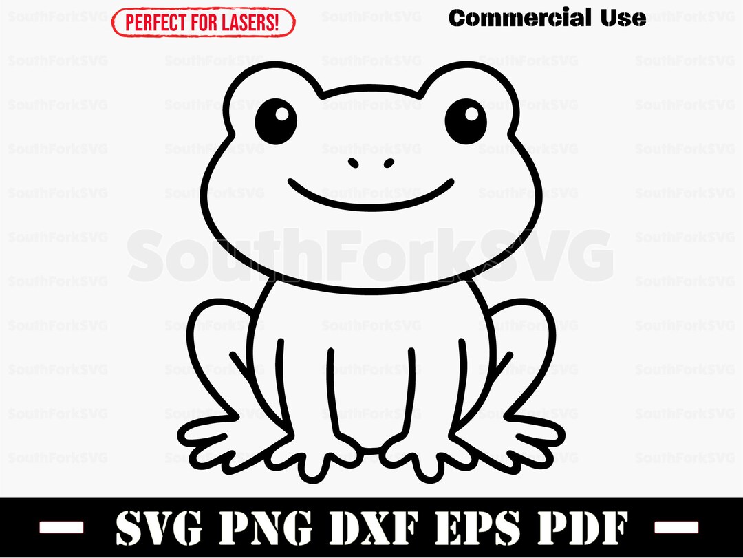 Green Tree Frog Cute Baby Australian Animal Svg Png Dxf Eps Pdf Vector ...