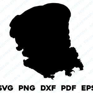 Mille Lacs Lago Minnesota Mapa Forma Silueta svg png dxf pdf eps vector diseño gráfico corte grabado archivo láser imagen barco lago casa