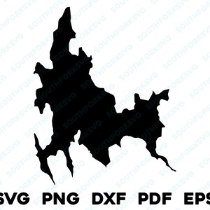 Mapa de Shaver Lake, California, silueta, forma, svg, png, dxf, pdf, eps, diseño gráfico vectorial, corte, grabado, archivo láser, imagen, barco, lago, casa