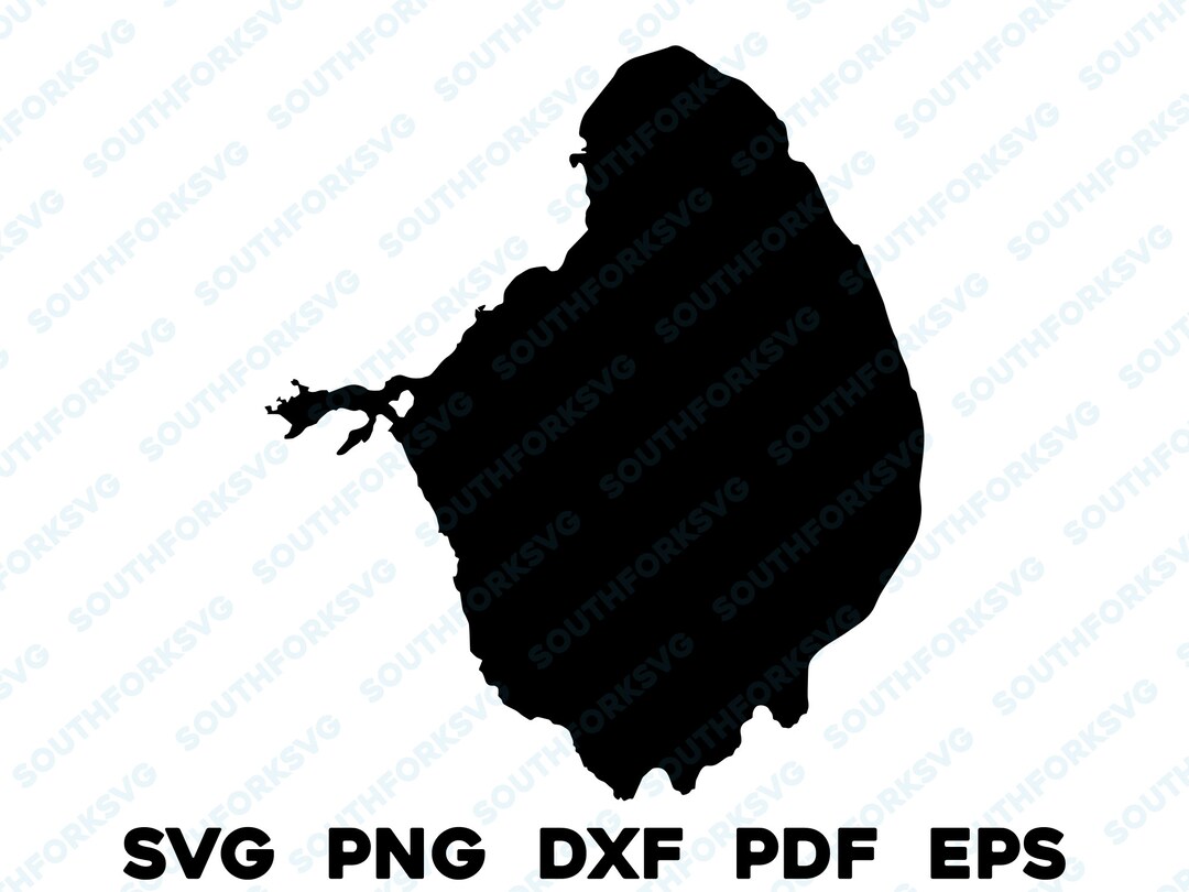 Lake Okeechobee Florida Map Shape - Il 1080xN.4512345554 Rucj 