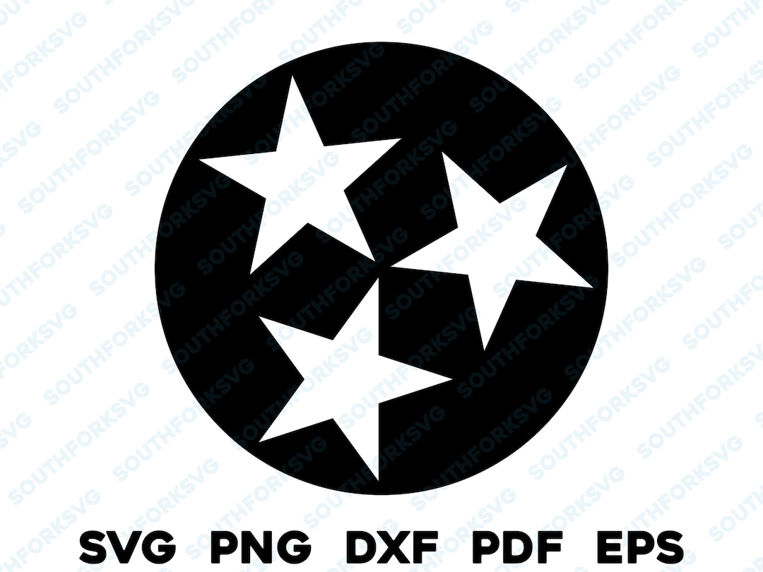 Tennessee Tristar Printable Stencil Tennessee Tristar Printable Stencil