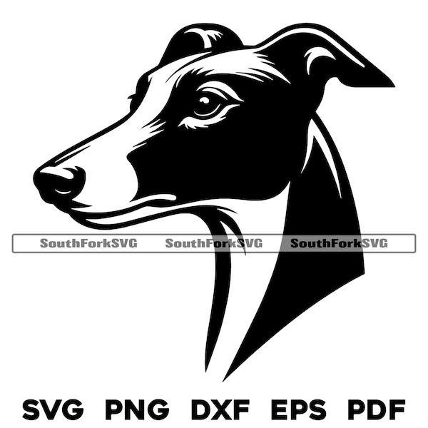 Whippet Art - Etsy