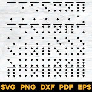 Set completo di tessere per il gioco del domino 1 solo facce dei semi / svg png dxf eps pdf / progettazione grafica vettoriale taglio stampa incisione laser a sublimazione file cnc