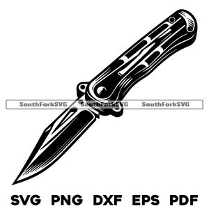 ポケットナイフ svg png dxf pdf eps | 透明なベクターグラフィックカット印刷ダイサブレーザー彫刻デジタルファイルインスタントダウンロード商用利用