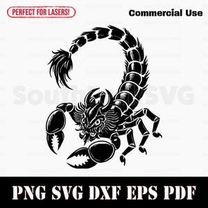 Skorpion Skorpion Japanisches Monster Sternzeichen Zeichen Symbol svg png dxf pdf eps | 30 x 40 schneiden Schneidedatei für den kommerziellen Gebrauch