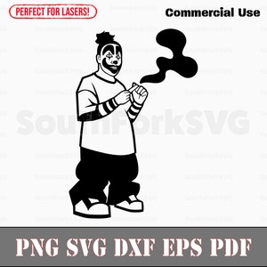 Clown-Gangster | svg png dxf eps pdf | transparente Vektorgrafik Design Cut Print Dye sub Laser graviert Dateien Kommerzielle Nutzung