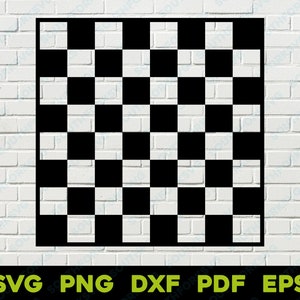 Scacchiera a scacchiera trasparente in formato svg png dxf eps pdf progettazione grafica Taglia File incisione laser stampa gioco da tavolo backgammon mandala go fish