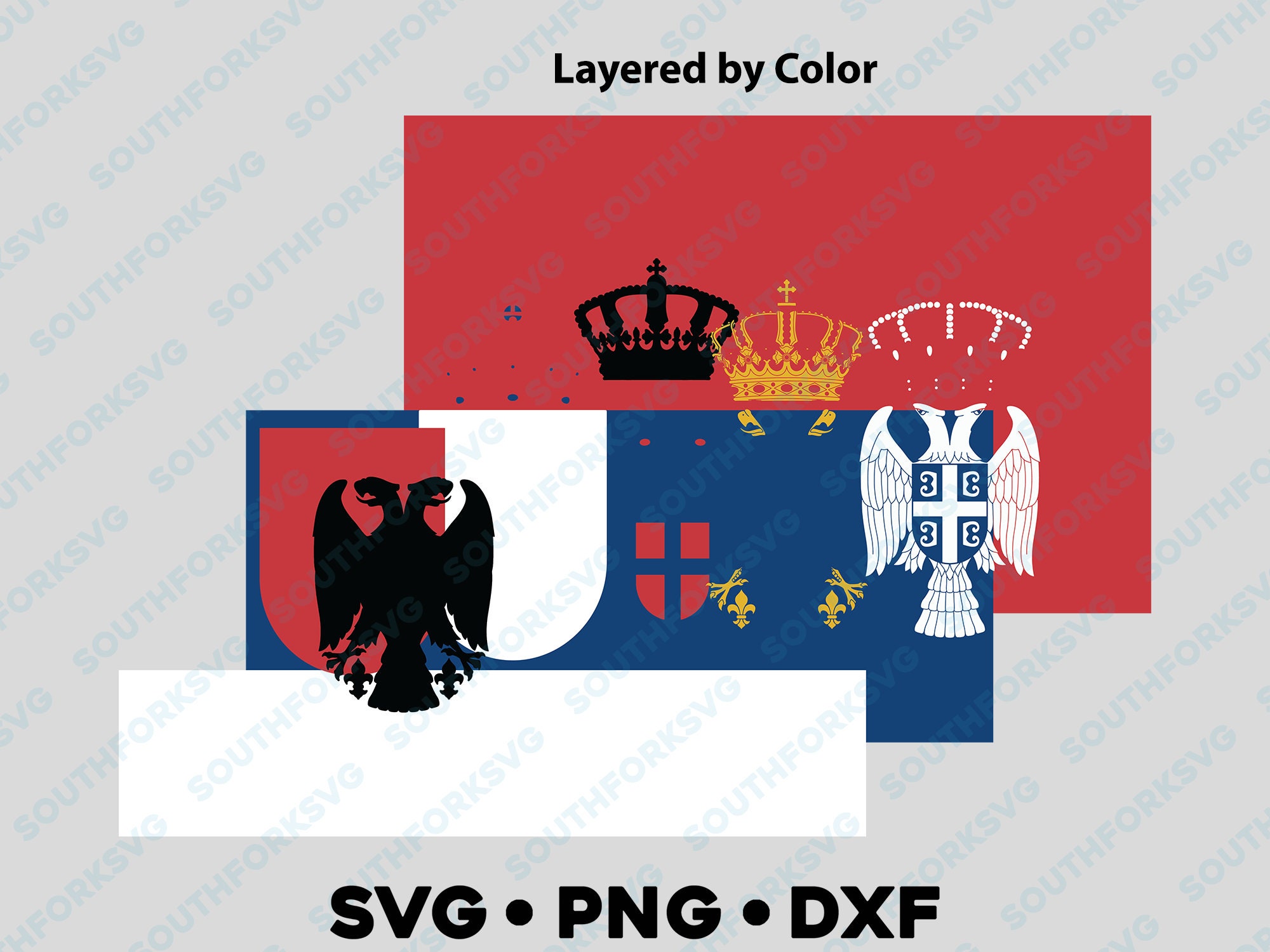 Serbia Bandera Nacional del País svg png dxf en capas por color vector  diseño gráfico archivo digital Naciones Unidas bandera de viaje mundial  Europa, image size:2000x1500