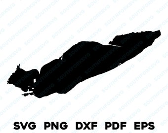 Lago Erie Mapa Forma Silueta svg png dxf pdf eps vector diseño gráfico corte grabado archivo láser imagen barco lago casa