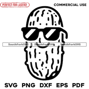 Fichiers de conception de cornichons de dessin animé | svg png dxf eps pdf | Fichiers vectoriels transparents, impression découpée, impression laser, gravure laser, utilisation commerciale
