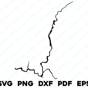 Franklin D Roosevelt Lake Washington kaart vorm silhouet svg png dxf pdf eps vector grafisch ontwerp gesneden gravure laserbestand afbeelding boot meer