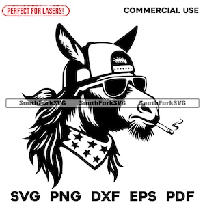 Gorra de camionero con salmonete de burro svg png dxf eps pdf diseño gráfico vectorial corte impresión sublimación de tinta grabado láser cnc archivos digitales uso comercial