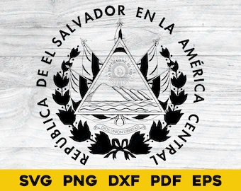 El Salvador nationale vlag Crest transparant svg png dxf pdf eps vector grafisch ontwerp digitaal bestand Centraal-Amerika countr reizen republiek 2