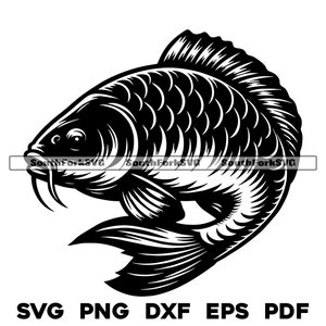 Karperspringen 1 | svg png dxf eps pdf | transparant vector grafisch ontwerp gesneden print kleurstof sub laser graveerbestanden commercieel gebruik