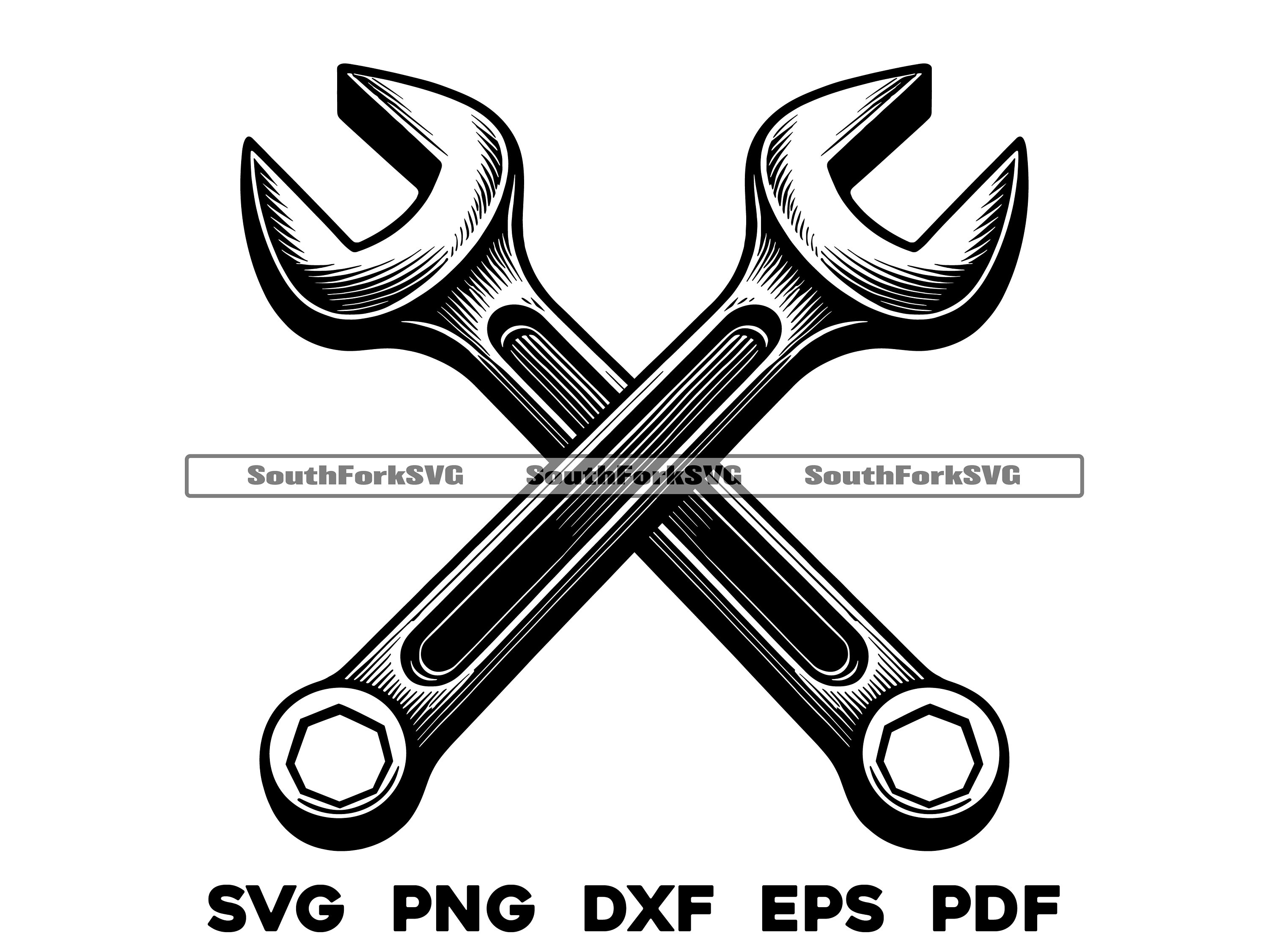Wrenches png - Etsy México, image size:3000x2250