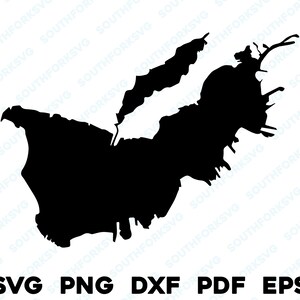 Muskegon Lake Michigan Mapa Forma Silueta svg png dxf pdf eps vector diseño gráfico corte grabado archivo láser imagen barco lago casa
