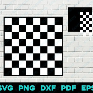 Scacchiera a scacchiera a strati di colore svg png dxf eps pdf progettazione grafica Taglia File incisione laser stampa gioco da tavolo backgammon mandala go fish