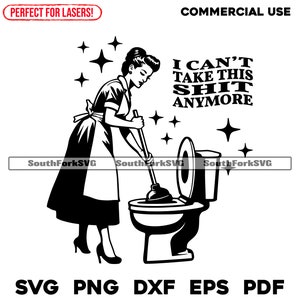 Kan deze shit niet meer aan svg png dxf eps pdf-bestanden | Gesneden print lasergravure CNC kleurstof vinyl | Directe download voor commercieel gebruik