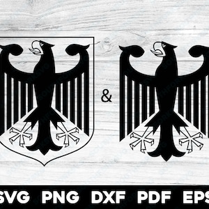 Germany National Country Flag Crest svg png dxf pdf eps transparent vector graphic design digital file United Nation world travel Europe 2
