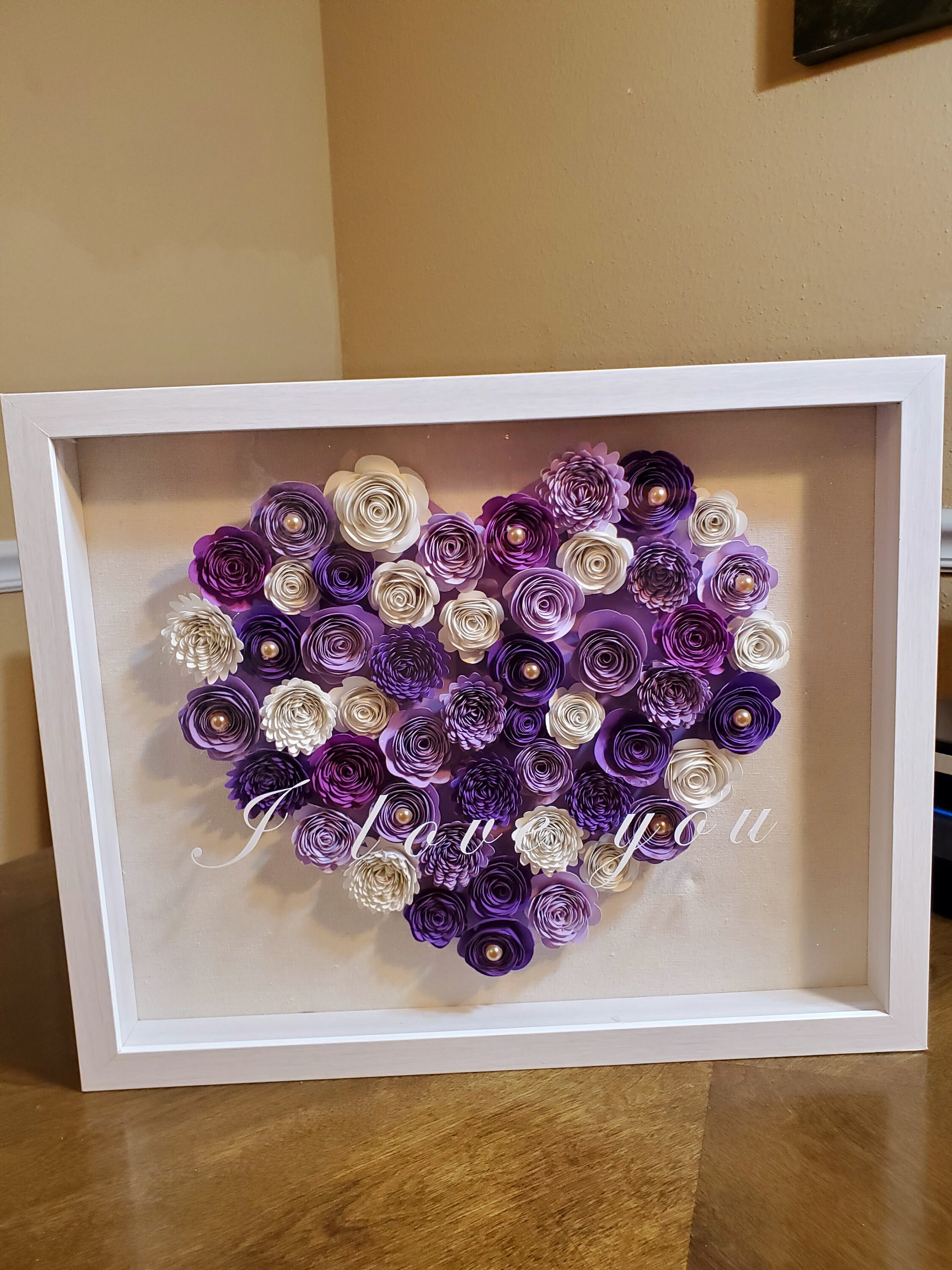 Flower Shadow Box | Etsy Flower Shadow Box | Etsy