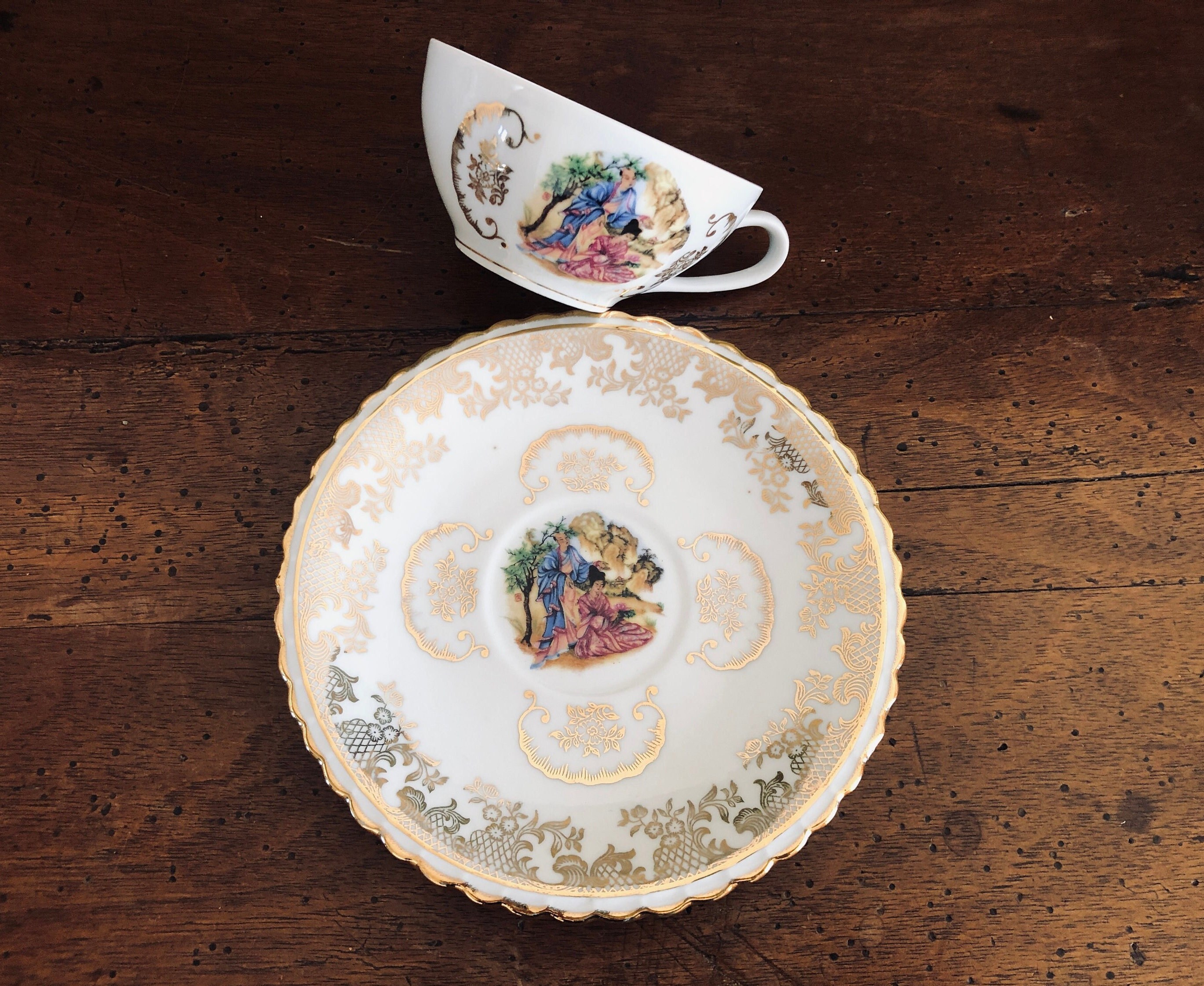 Belle Tasse à Café en Porcelaine