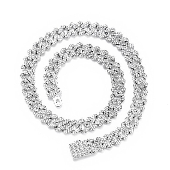 HH Bling Empire Iced Out Diamond Tennis Chain