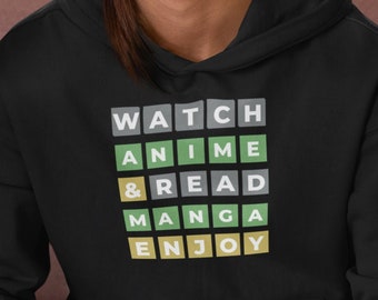 Anime Wordle Shirt  Etsy Australia