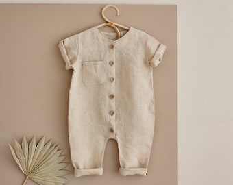 linen baby clothing