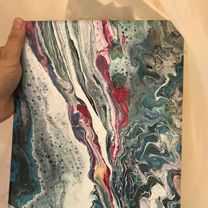 Happy Accidents No. 2, original acrylic pour painting