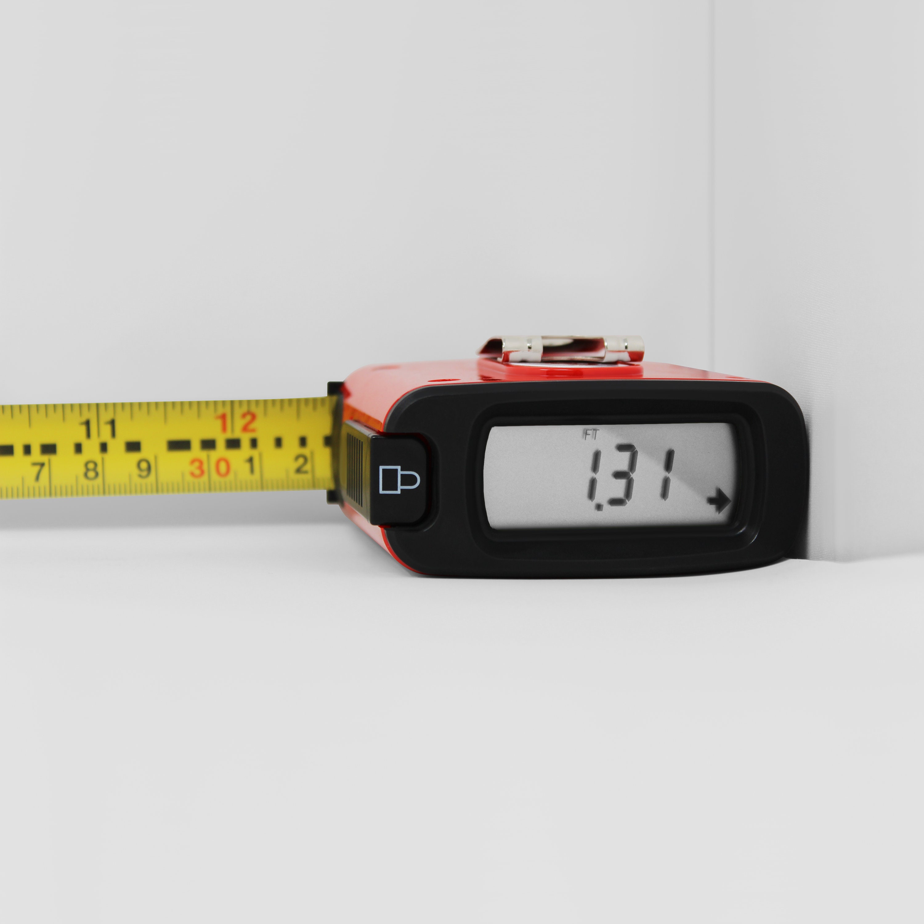 Cinta métrica láser 2 en 1, medida láser de 196 pies, cinta métrica de 16  pies y unidades estadounidenses con pantalla digital LCD, gancho magnético
