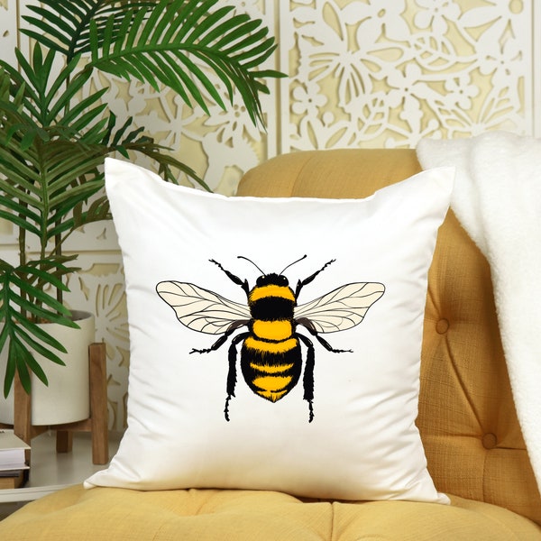 Bee Pillow Etsy