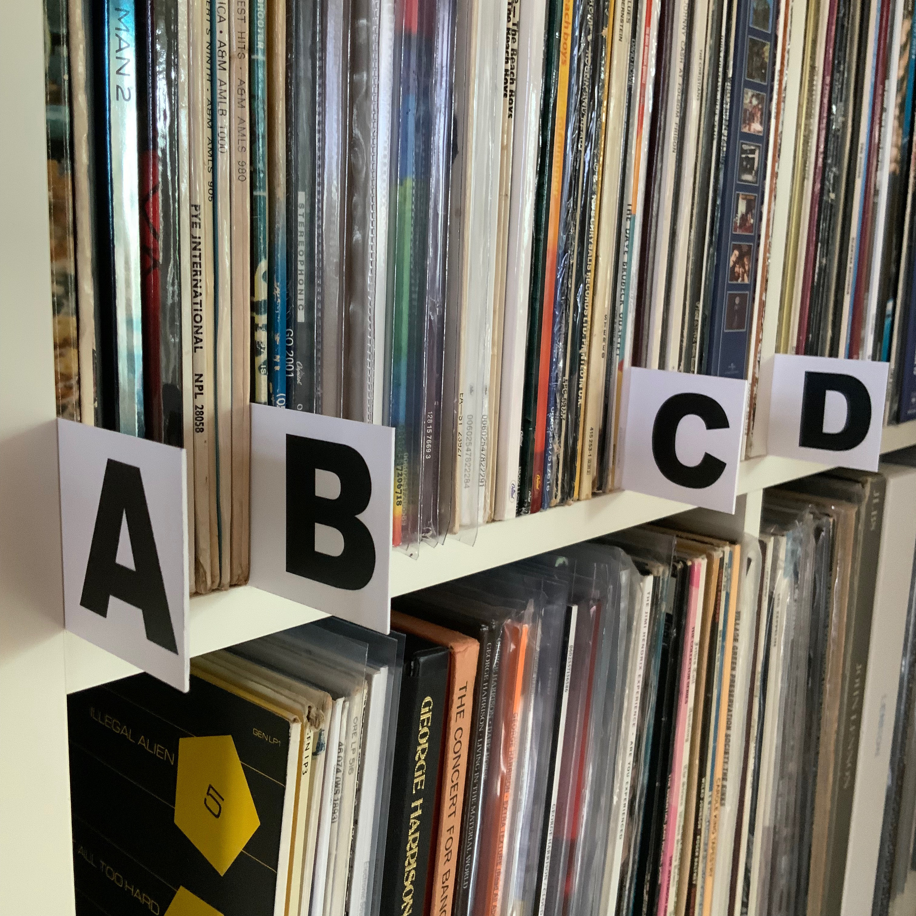 Alphabet Dividers for Vinyl Records/lps full Set AZ & Etsy UK