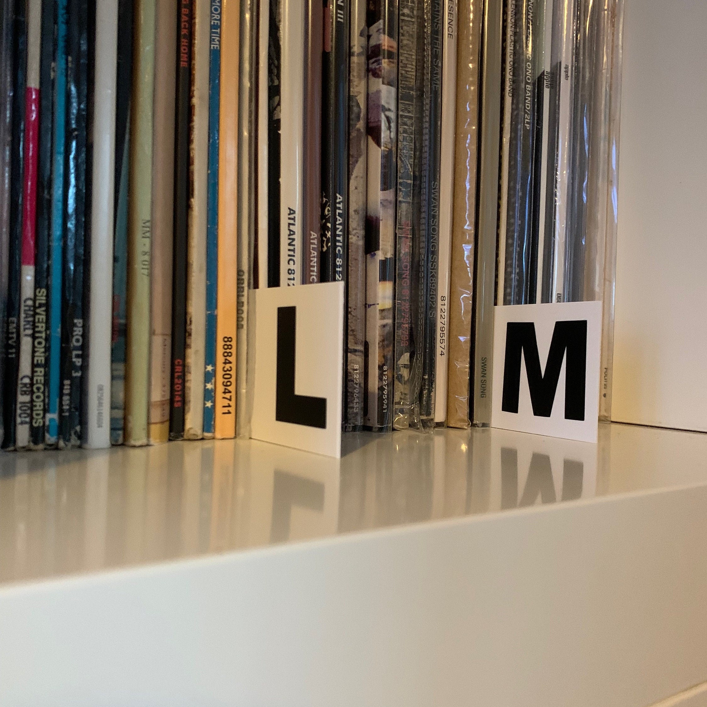 Short Alphabet Dividers for Vinyl/cd/books/dvd/blu-ray - (full Set A-Z ...