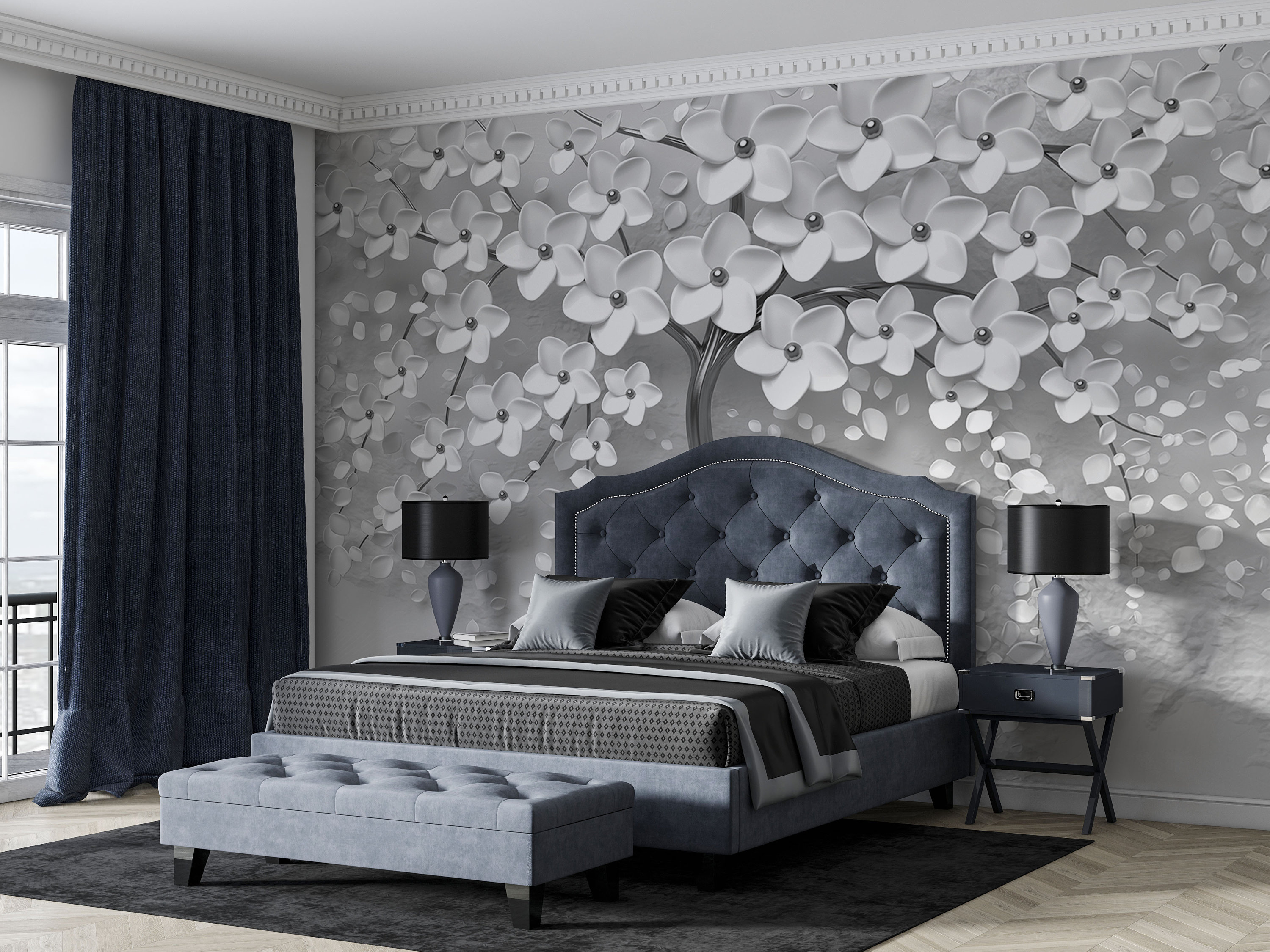 Create a Unique Space with These Bedroom Wallpaper Ideas | Feathr™